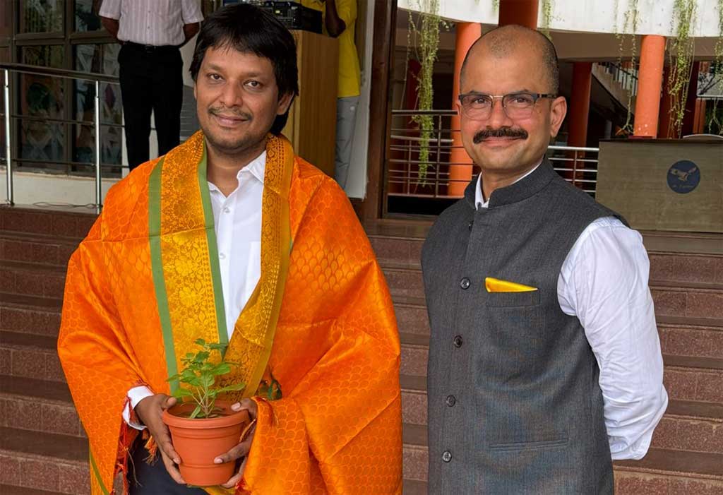 Honoured to Host Mr. Daniel Pradeep Murathoti