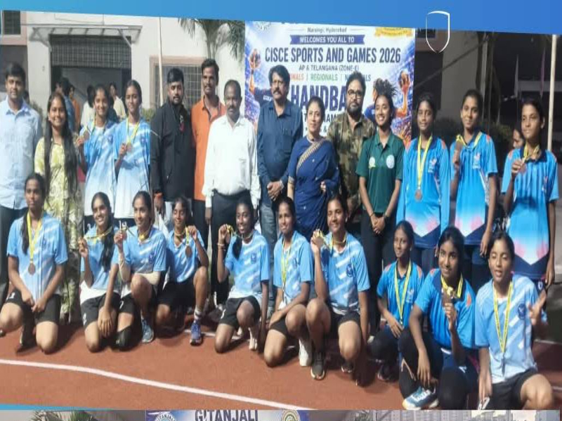 HPS Kadapa Secures Two Bronze Medals in CISCE Handball Regionals